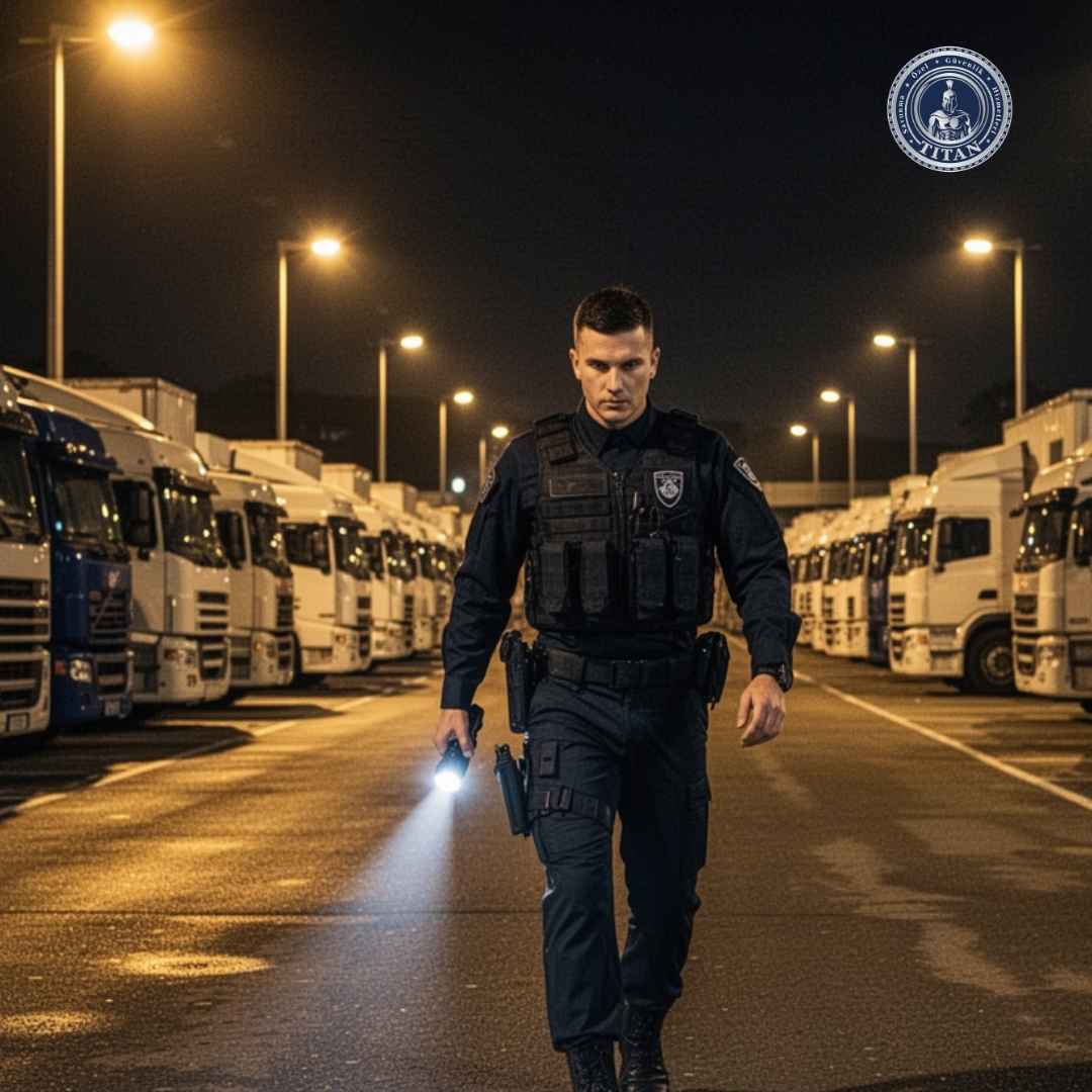 Gece Yarısı Karanlık Otoyollardaki 